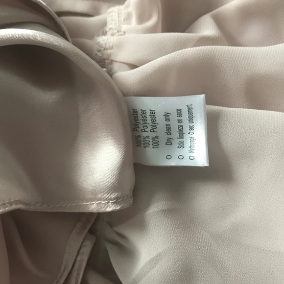 S Anthropologie BHLDN Joanna August Blush Bridesmaid Dress - Picture 6 of 6